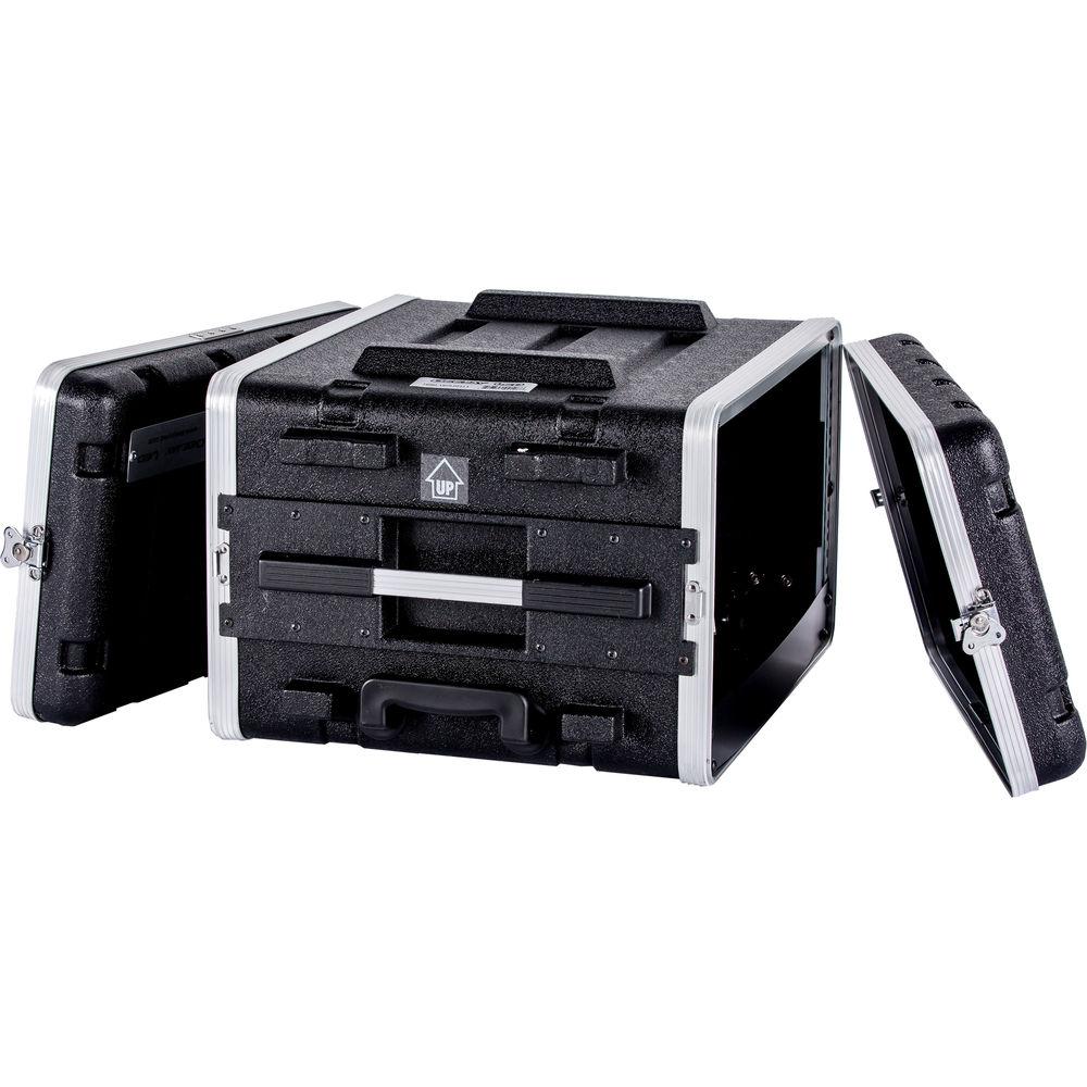 DeeJay LED 6 RU ABS Case with Locking Wheels