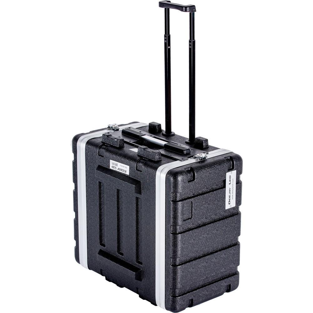 DeeJay LED 6 RU ABS Case with Locking Wheels