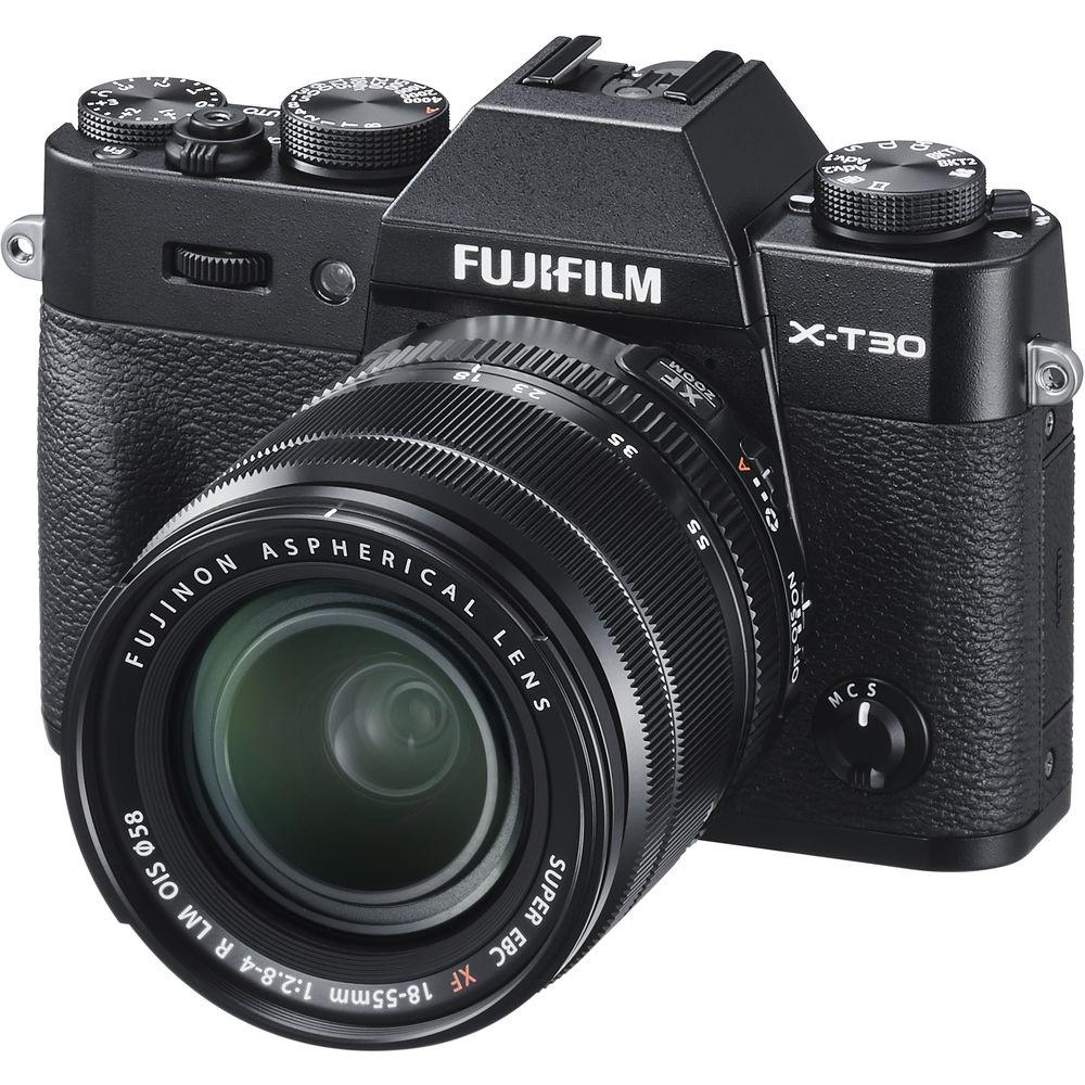 FUJIFILM X-T30 Mirrorless Digital Camera with 18-55mm Lens