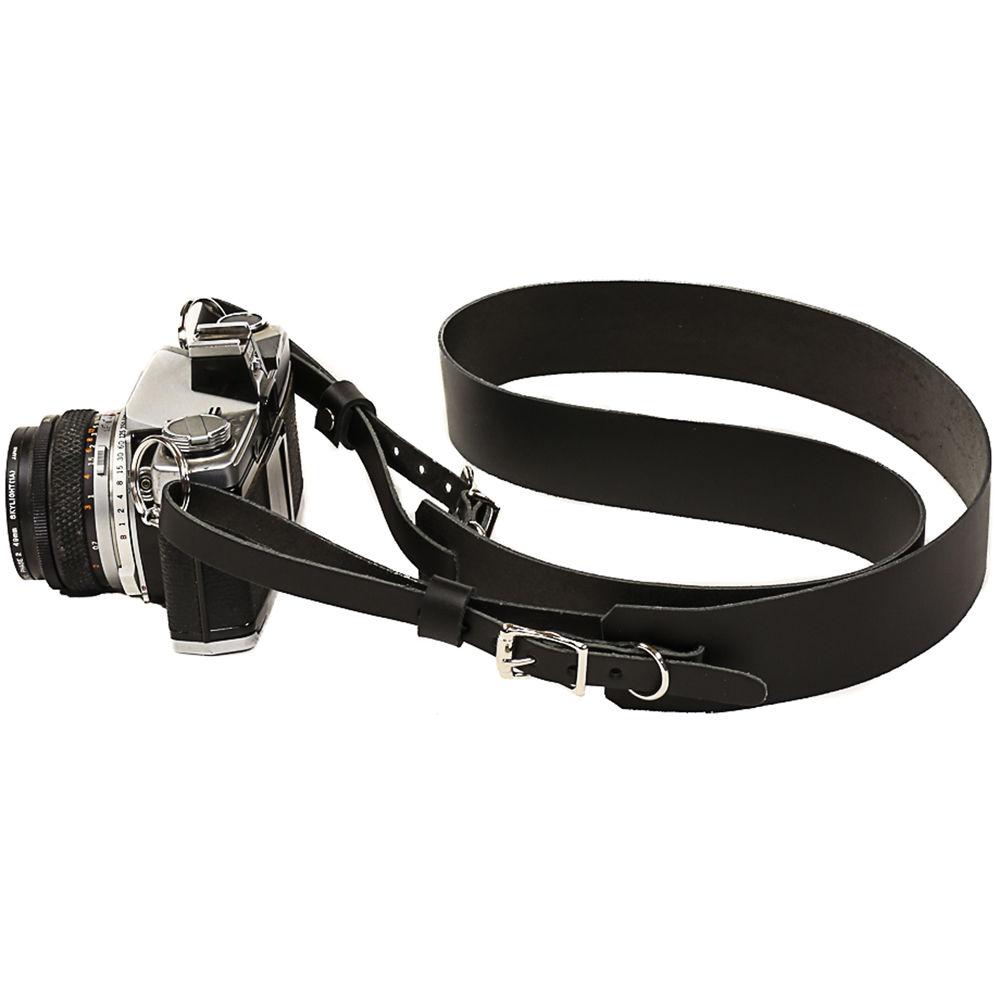 Funk Plus 1.5" Wide Leather Camera Strap with 0.5" Buckle