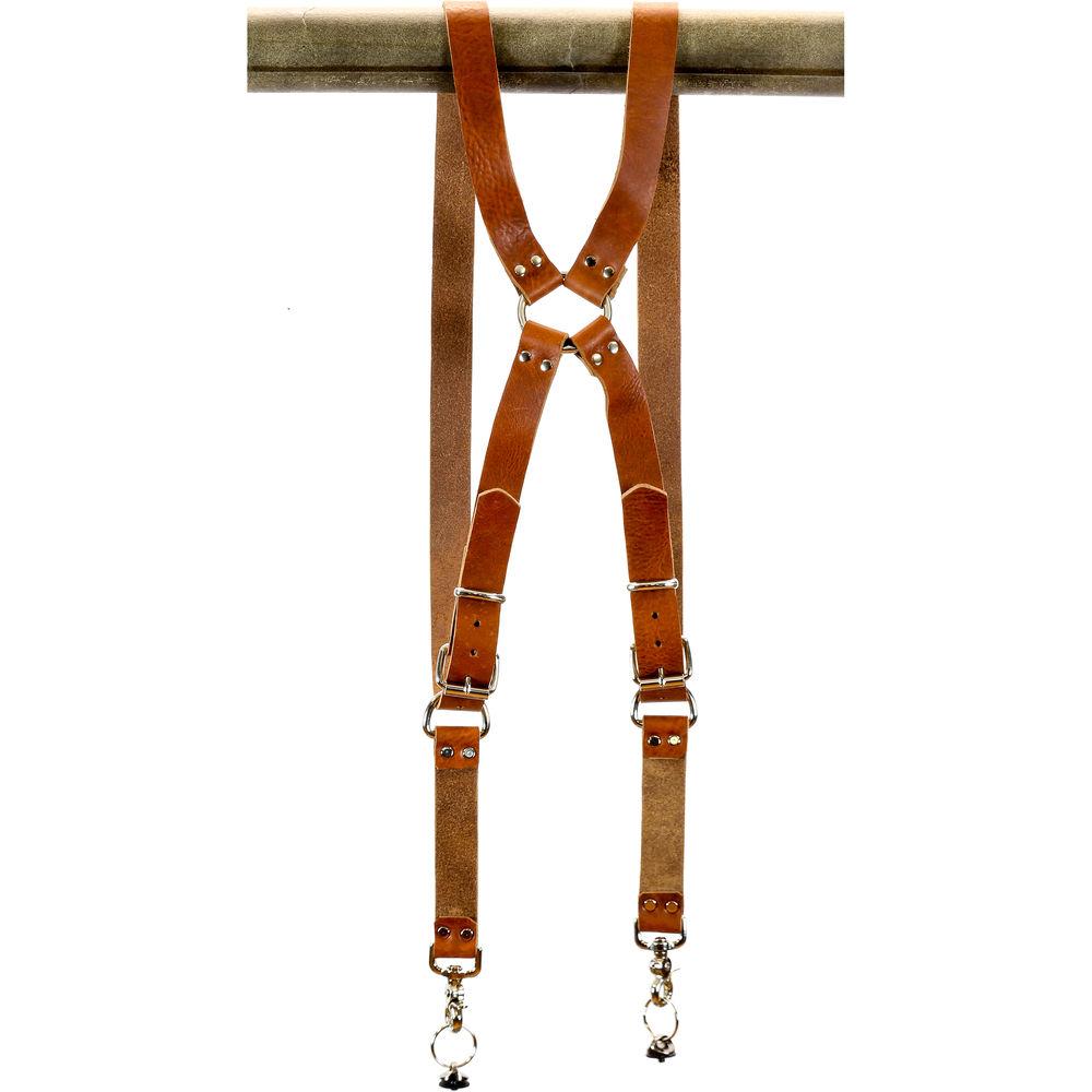Funk Plus Water Buffalo Leather Ring Back Harness with 1.25" Wide Straps