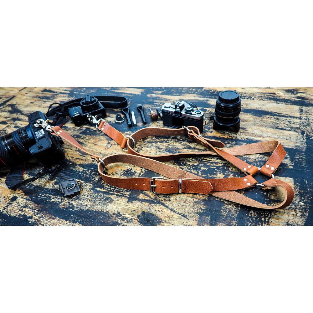 Funk Plus Water Buffalo Leather Ring Back Harness with 1.25" Wide Straps