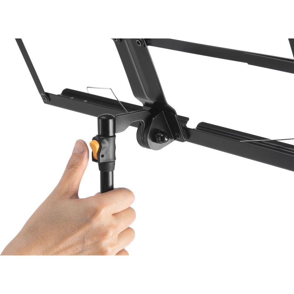 HERCULES Stands 3-Section EZ Grip Music Stand with Bag