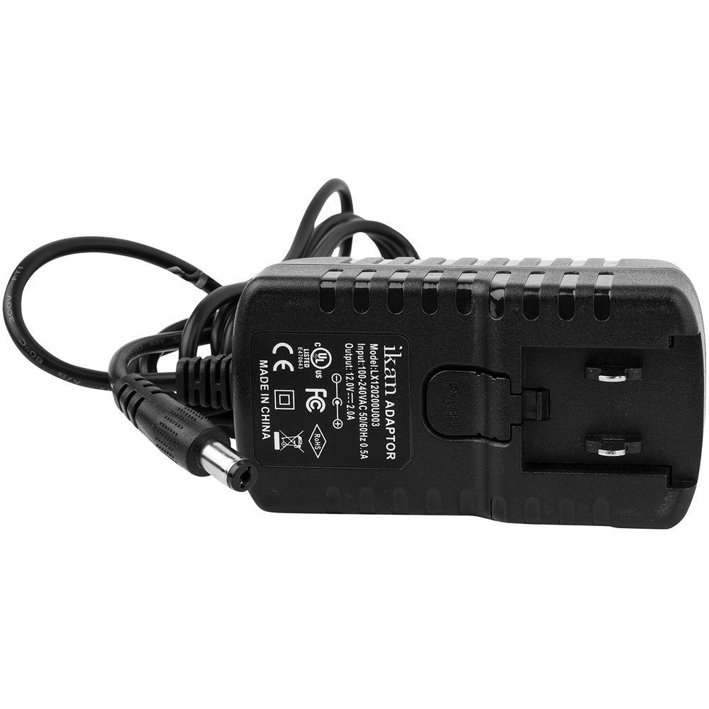 ikan AC DC Universal Adapter for Select Ikan On-Camera Monitors & Small LED Lights