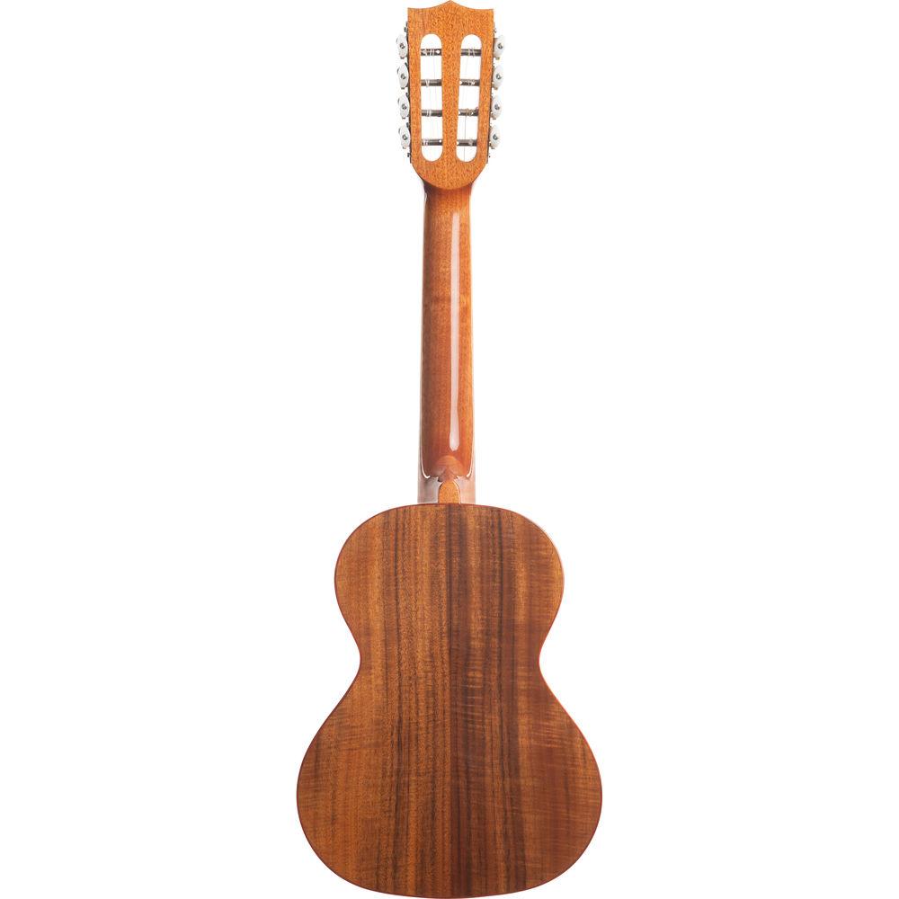 KALA Gloss Solid Cedar Acacia 8-String Tenor Ukulele