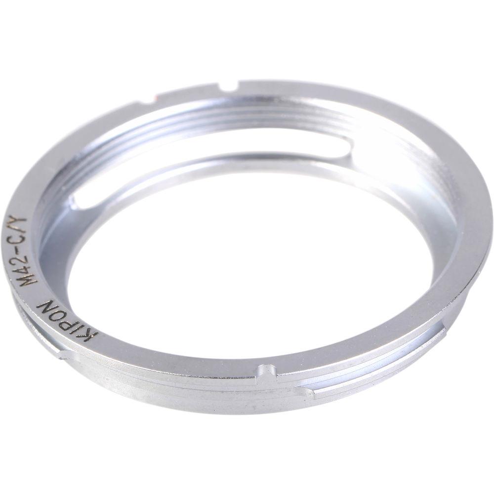 KIPON Lens Mount Adapter for M42-Mount Lens to Contax Yashica-Mount Camera
