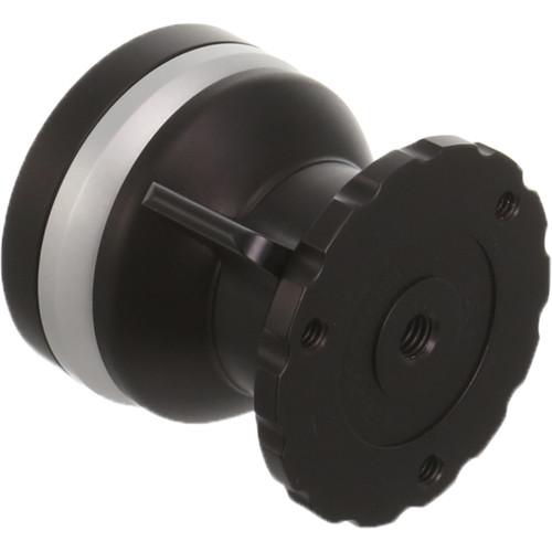 Kirk TLB-1QRL Leveling Base with TQR-2L Tripod Head Quick Disconnect System and Large Plate