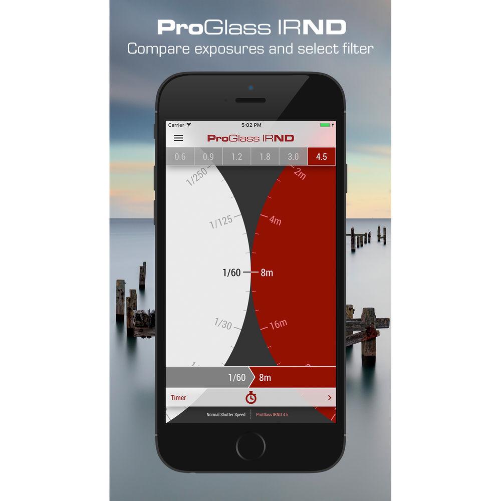 LEE Filters 150 x 150mm ProGlass IRND 1.8 Filter