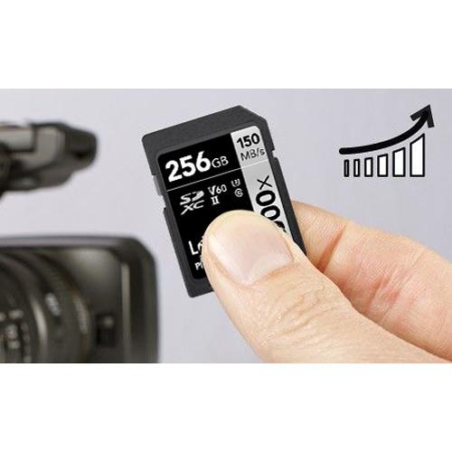 Lexar 256GB Professional 1000x UHS-II SDXC Memory Card