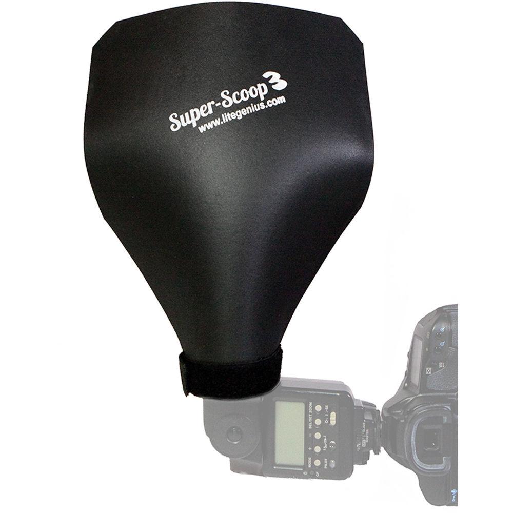 Lite Genius Flexible Super-Scoop 3 Flash Modifier