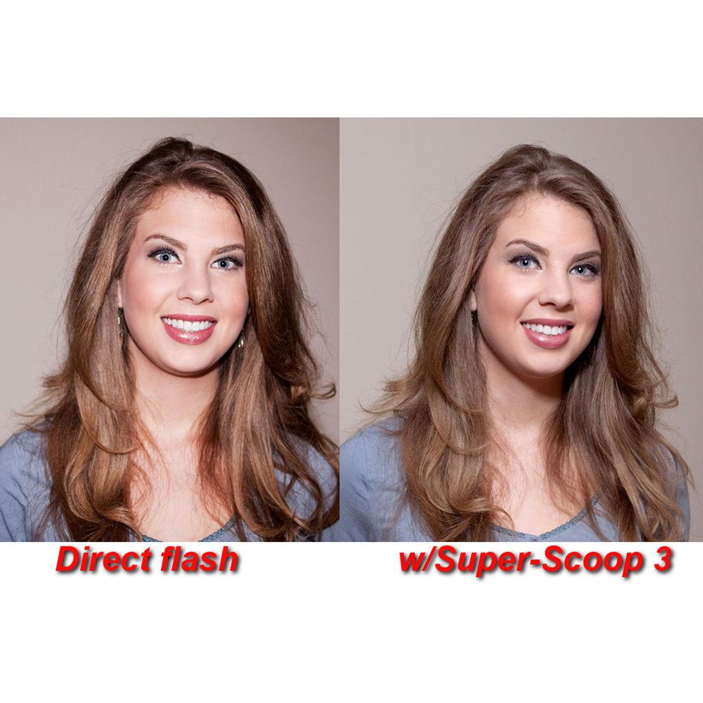 Lite Genius Flexible Super-Scoop 3 Flash Modifier