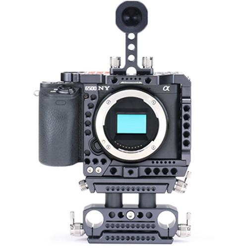 LockCircle 6500NY Cage Bundle with Top Grip Handle for Sony a6300 a6500 Cameras