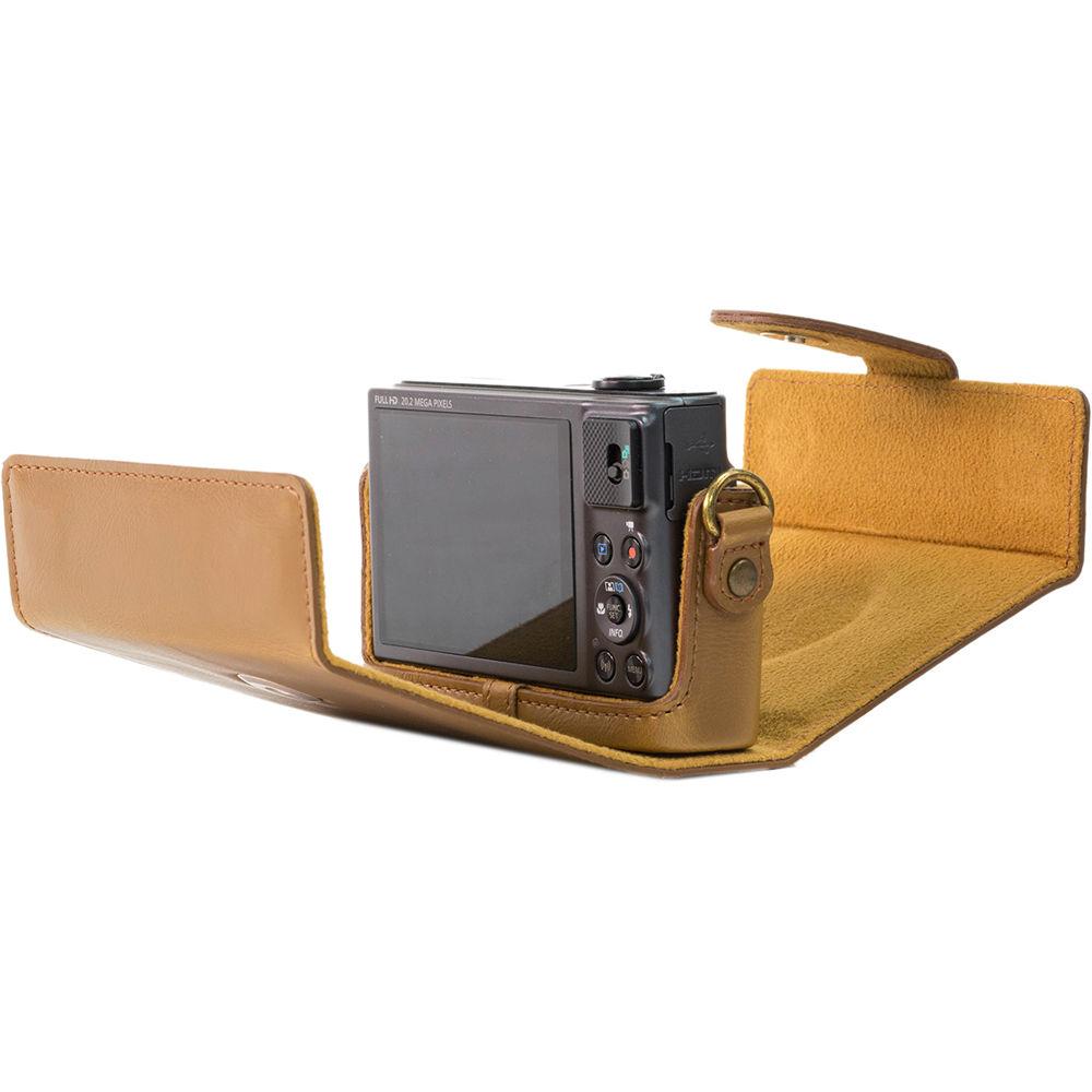 MegaGear Ever Ready Leather Camera Case for Canon PowerShot G9 X