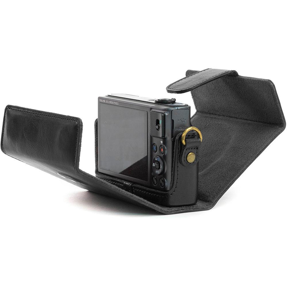 MegaGear Ever Ready Leather Camera Case for Canon PowerShot SX620 HS