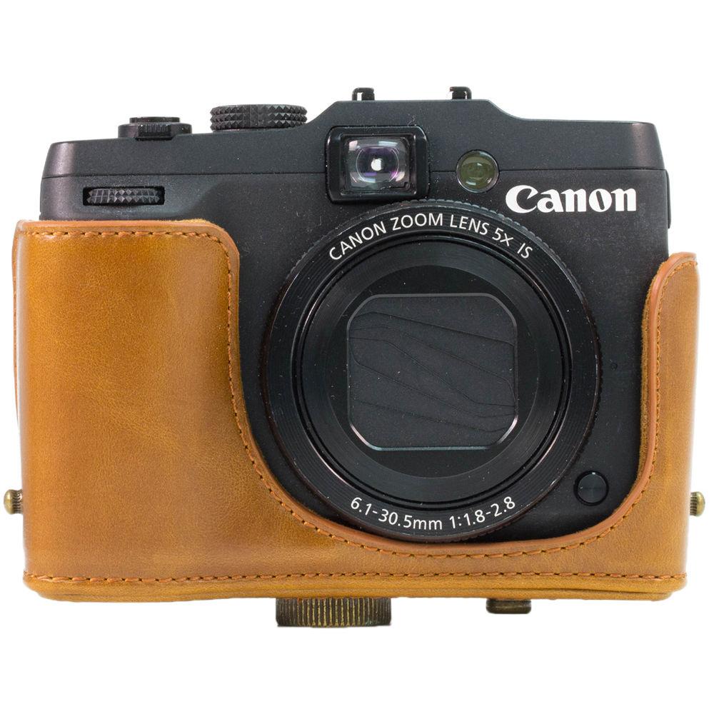 MegaGear MG179 Ever Ready Leather Case for Canon PowerShot G15