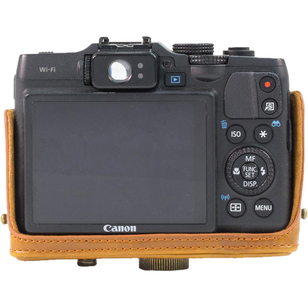 MegaGear MG179 Ever Ready Leather Case for Canon PowerShot G15
