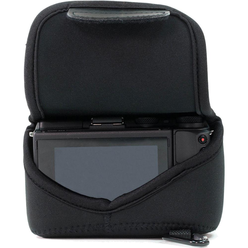 MegaGear Ultra-Light Neoprene Camera Case with Carabiner for Canon PowerShot G3 X