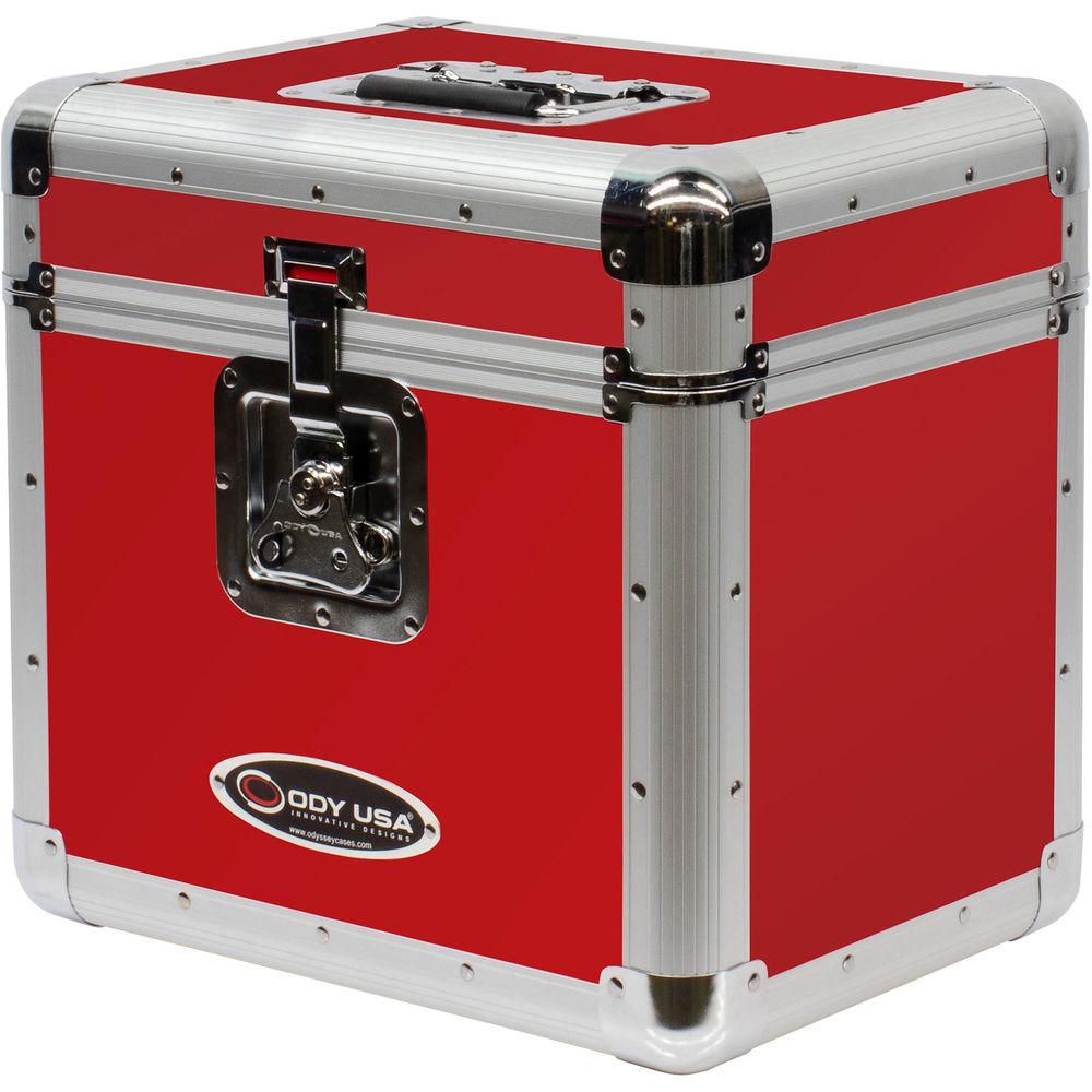 Odyssey Innovative Designs Krom Series KLP2 Stackable Record Utility Case