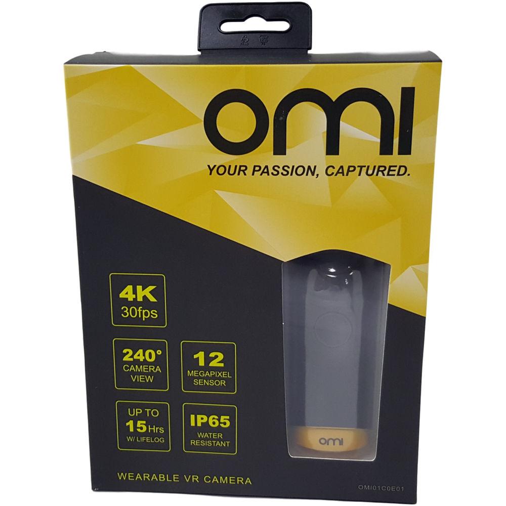 OMI OmiCam Wearable Spherical VR Action Camera