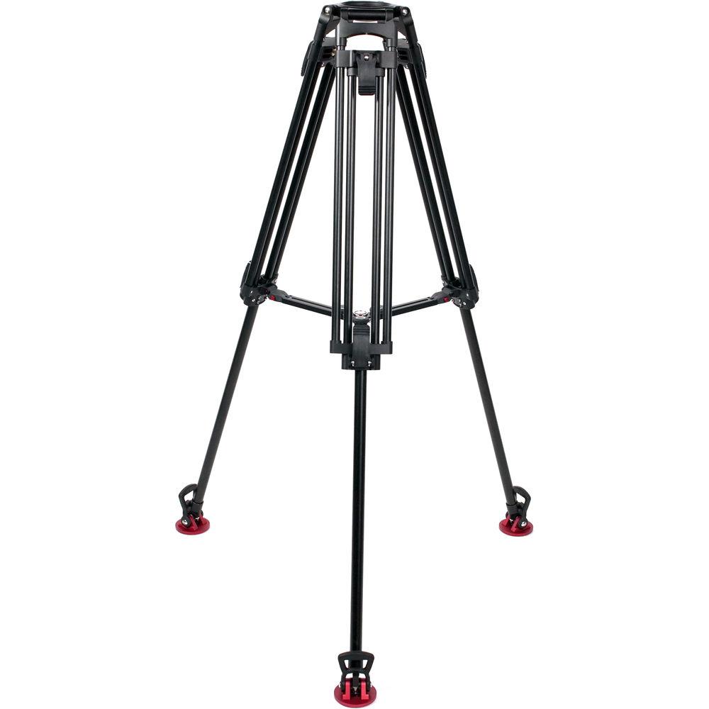 OZEN 100AL2 100mm Aluminum Tripod & Agile 10S Fluid Head System