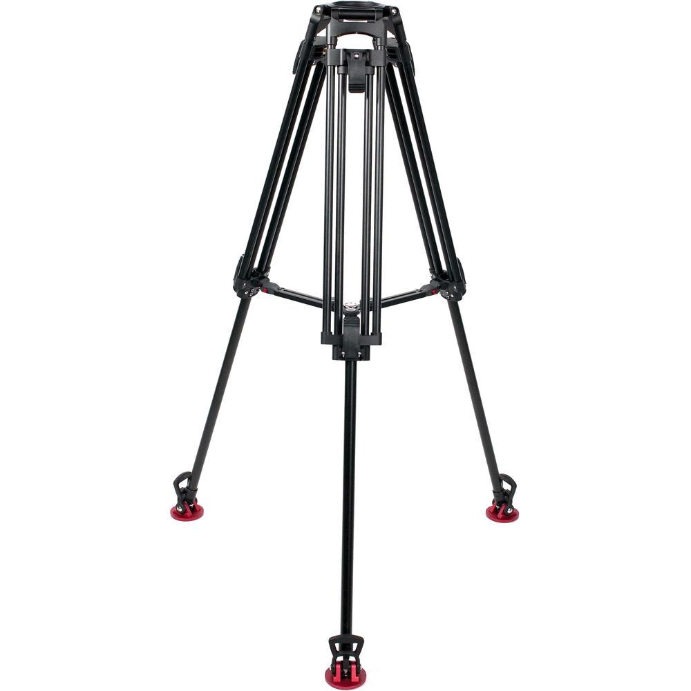OZEN 100AL2 100mm Aluminum Tripod & Agile 12 Fluid Head System