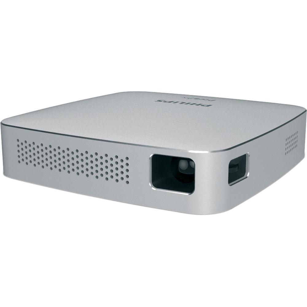 Philips PicoPix PPX5110 100-Lumen FWVGA DLP Pico Projector with Wi-Fi