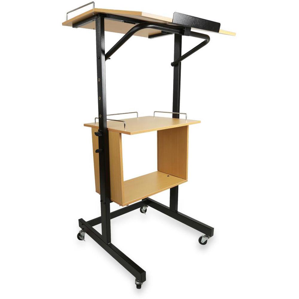 Pyle Pro Wheeled Announcement and Presentation Cart
