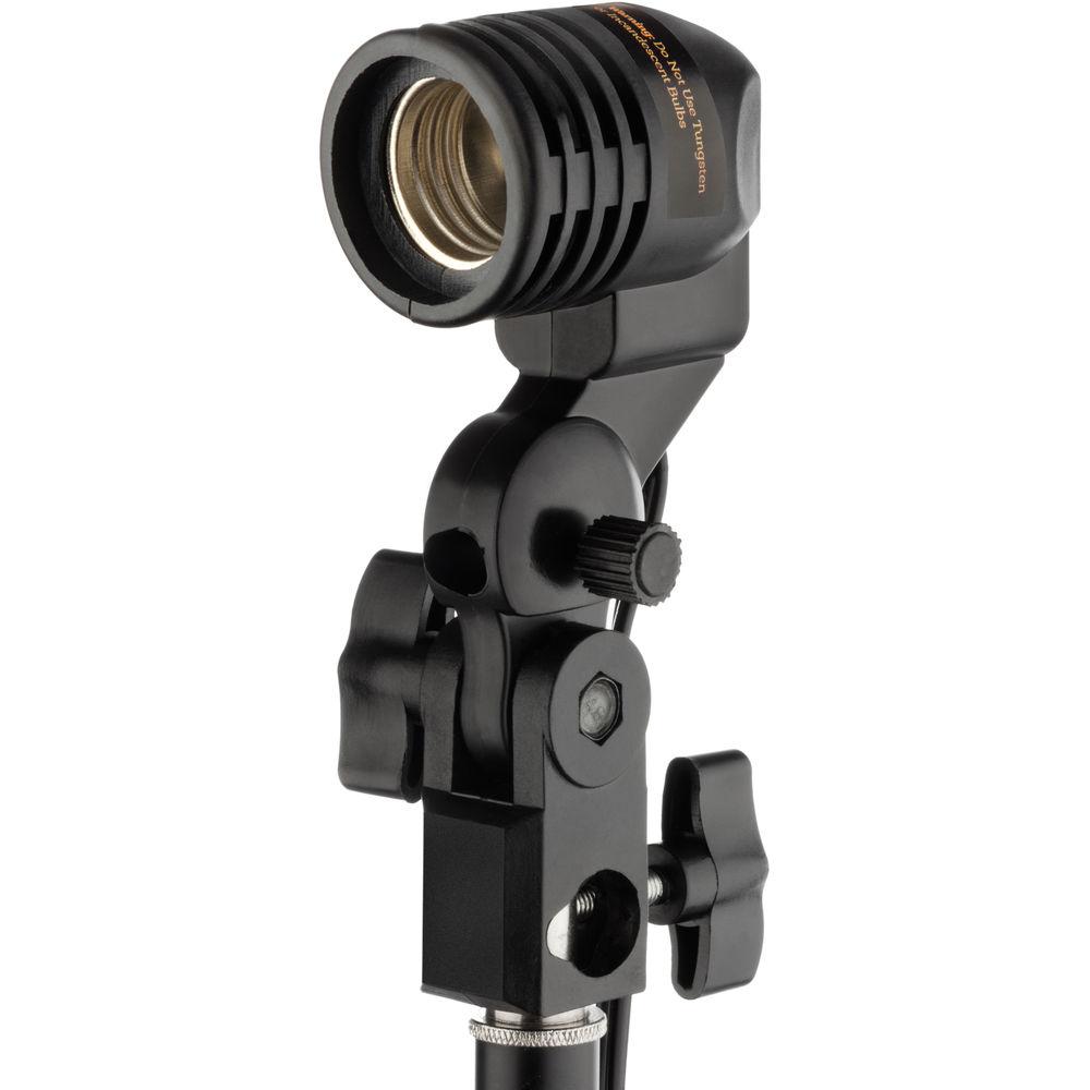 Raya Single LED Fluorescent Lamp Holder with Umbrella Socket