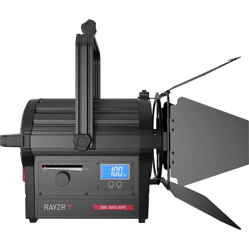 Rayzr 7 7" 300W Bi-Color LED Fresnel Light