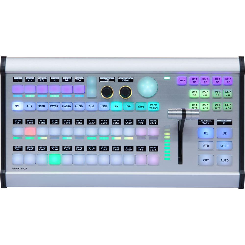 SKAARHOJ Air Fly Pro Desktop Controller with vMix Keypad