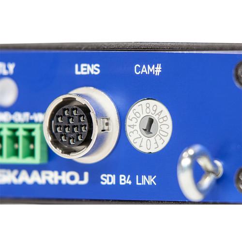 SKAARHOJ Iris Control for B4 Lenses with BlackMagic 3G-SDI Arduino Shield for URSA Mini & Studio Cameras