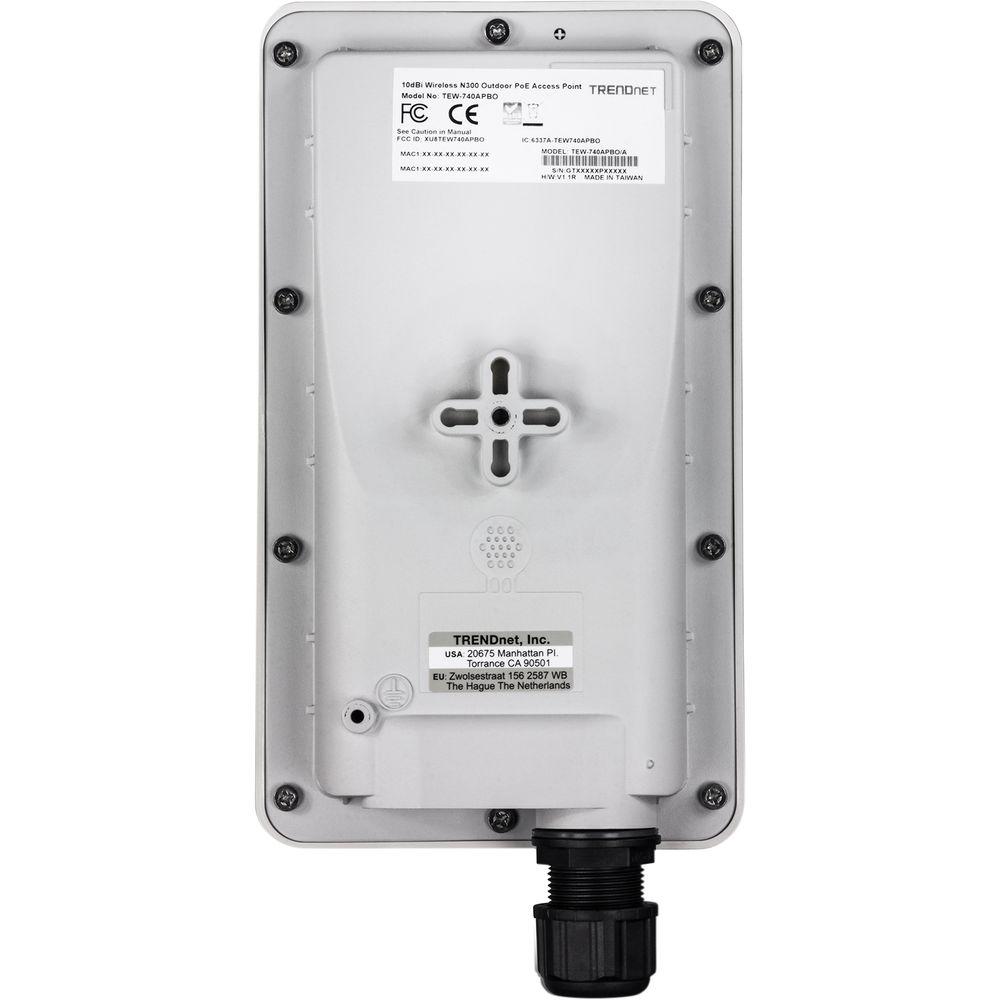 TRENDnet TEW-740APBO N300 10 dBi Wireless Outdoor PoE Access Point
