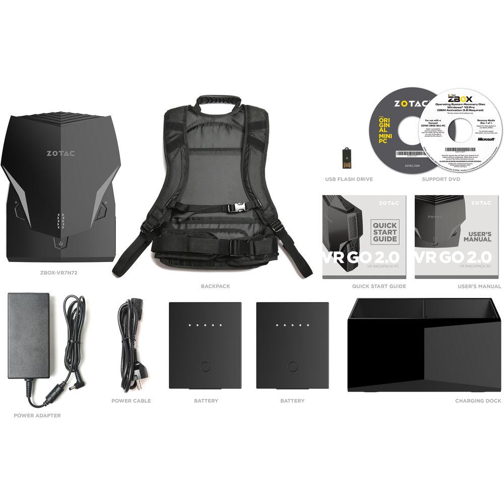 ZOTAC VR GO 2.0 Backpack Computer