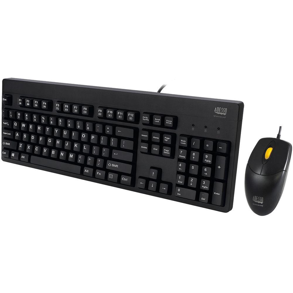 Adesso EasyTouch 630CB Waterproof Keyboard and Mouse