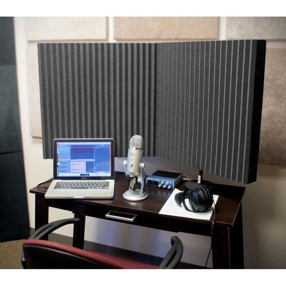 Auralex DeskMAX Stand-Mounted Acoustic Panels