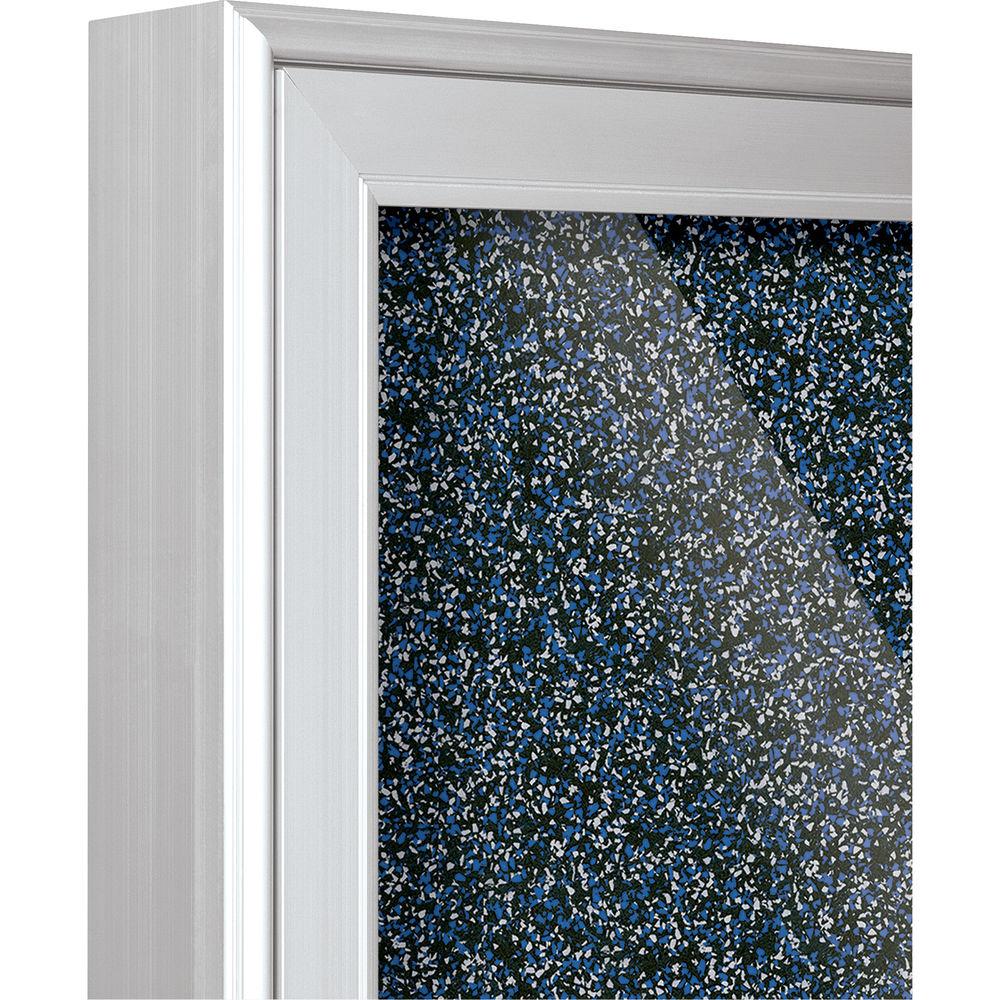 Best Rite Indoor Enclosed Two-Door Bulletin Board Cabinet