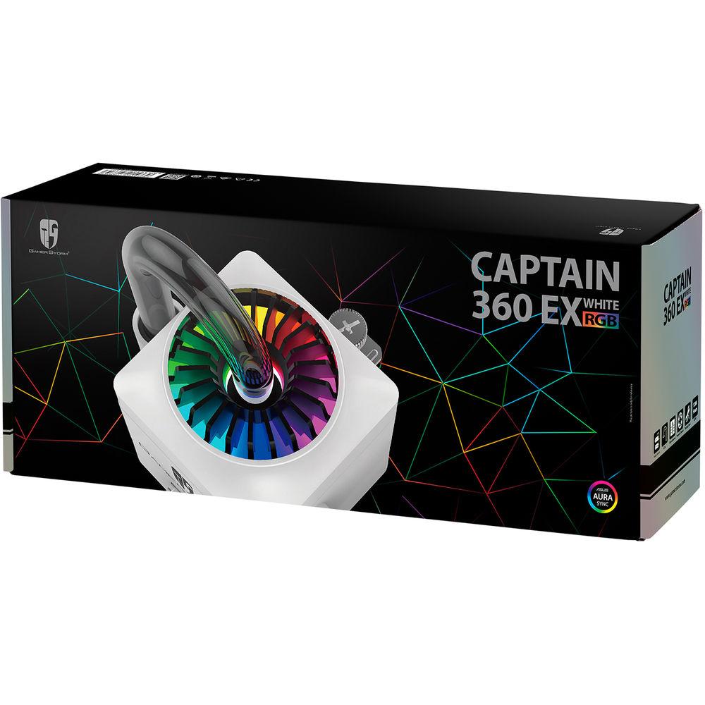 Deepcool Captain 360 EX White RGB All-in-One Liquid CPU Cooler