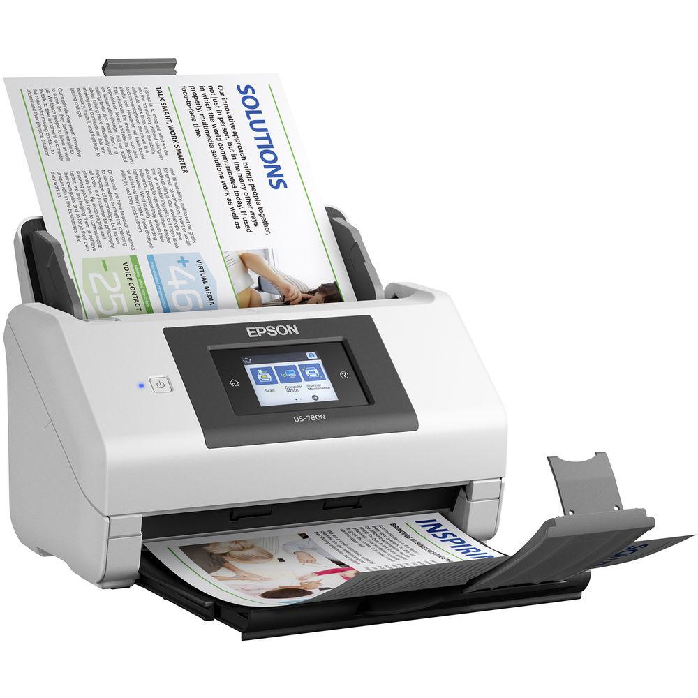 Epson DS-780N Network Color Document Scanner