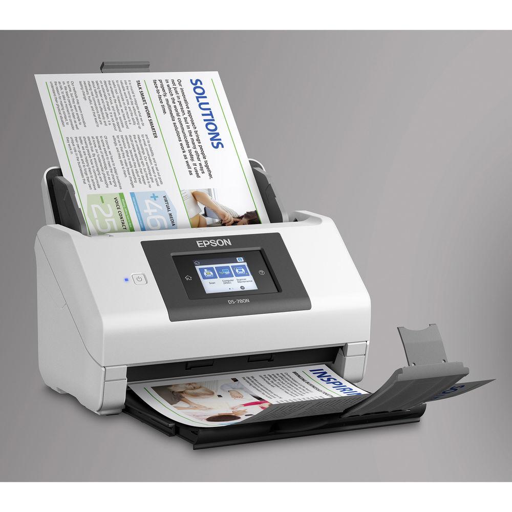 Epson DS-780N Network Color Document Scanner