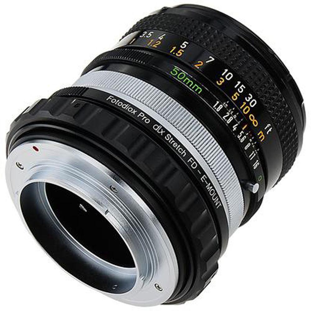 FotodioX Canon FD Lens to Sony E-Mount DLX Stretch Adapter