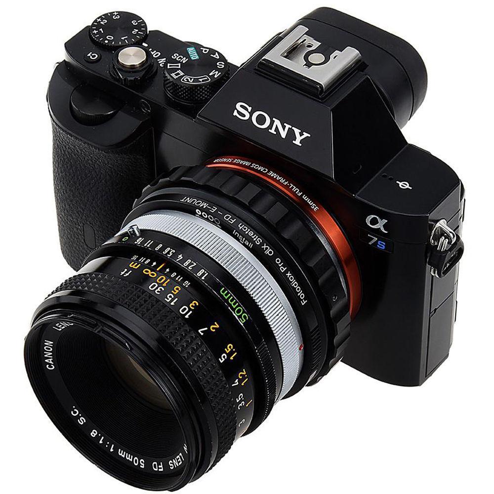 FotodioX Canon FD Lens to Sony E-Mount DLX Stretch Adapter