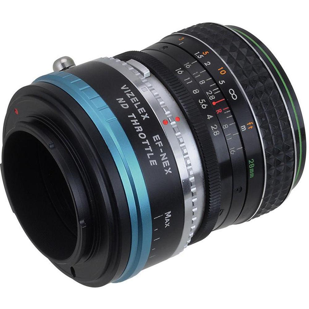 FotodioX Olympus OM Lens to Sony E-Mount Camera Vizelex ND Throttle Adapter