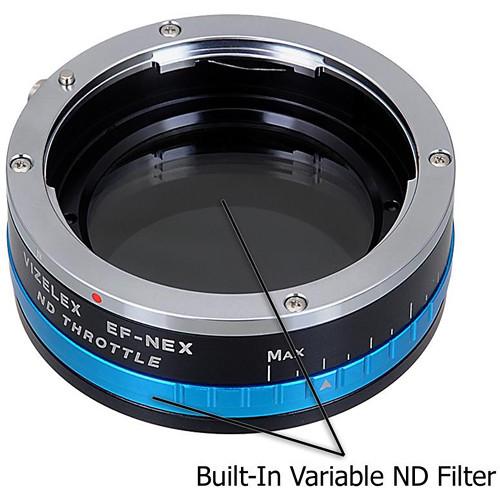 FotodioX Olympus OM Lens to Sony E-Mount Camera Vizelex ND Throttle Adapter