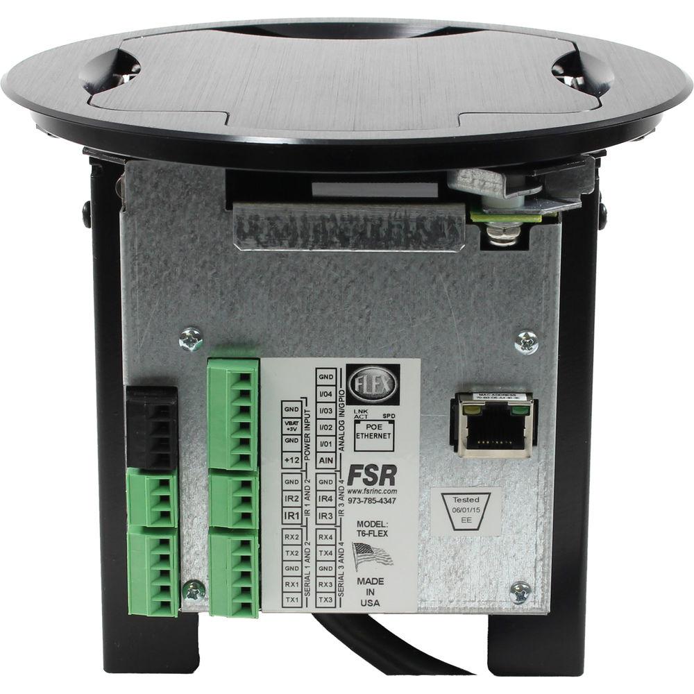 FSR HuddleVU FLEX 6" Table Box HDMI Collaboration System with 8x8 Matrix Switcher