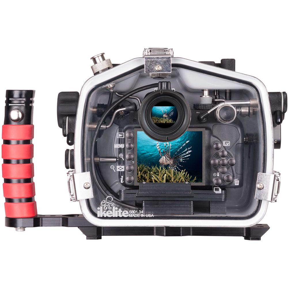 Ikelite Underwater Housing for Nikon D3300 or D3400 with TTL Circuitry and Four Lock Port Mount