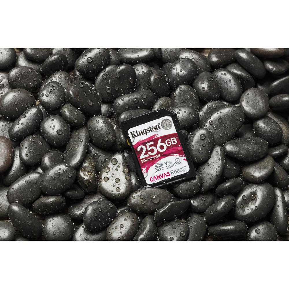 Kingston 256GB Canvas React UHS-I SDXC Memory Card