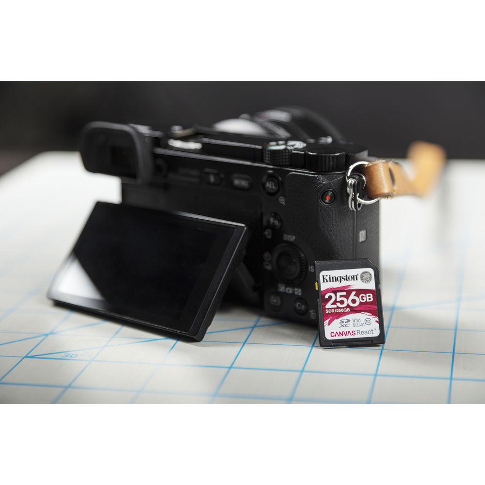 Kingston 256GB Canvas React UHS-I SDXC Memory Card