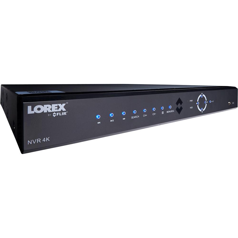 Lorex 32-Channel 4K UHD NVR with 8TB HDD and 24 4MP Bullet Cameras with Color Night Vision
