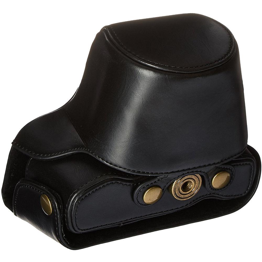 MegaGear Ever Ready PU Leather Case for Olympus OM-D E-M5 with 12-50 or 14-42mm