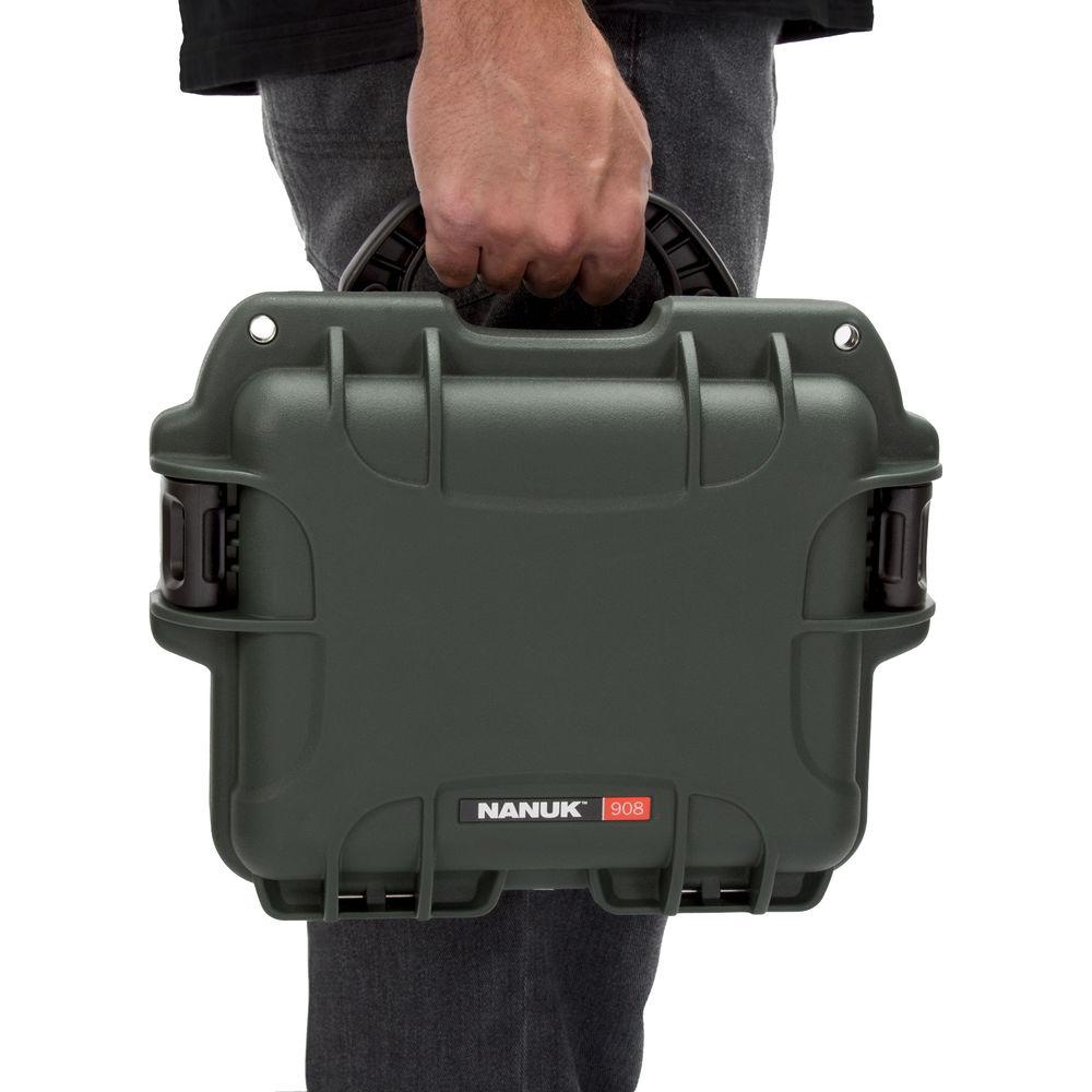 Nanuk 908 Case with Padded Dividers